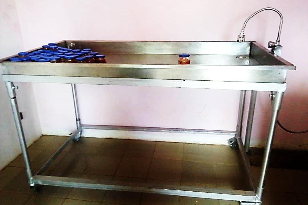 Table en Inox Agroalimentaire